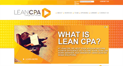 Desktop Screenshot of leancpa.net
